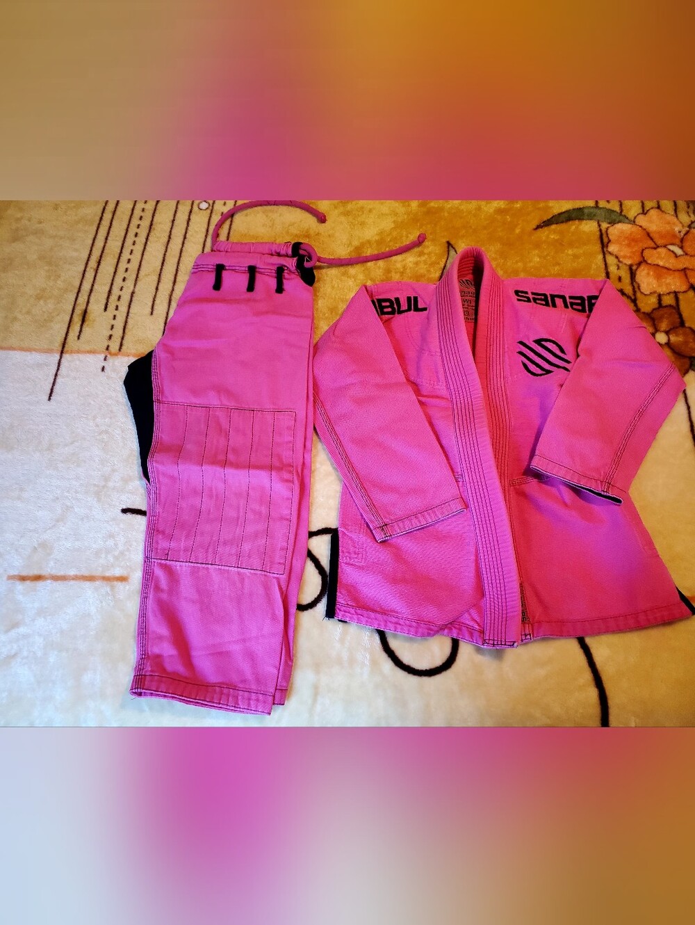 Women's Pink Jiu Jitsu Gi